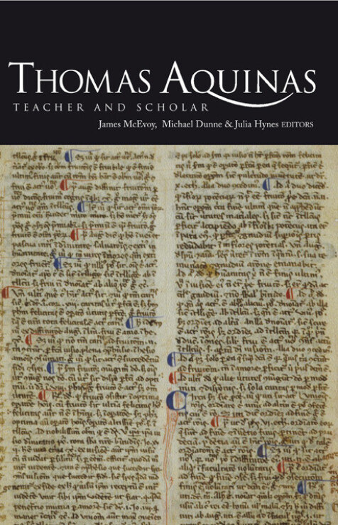 Thomas Aquinas: teacher and scholar